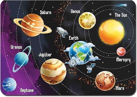Amazon バスマット 玄関マット 足ふきマット 惑星の太陽系天の川海王星金星水星球イラスト 滑り止め ソフトタッチ 丸洗い 洗濯 台所 脱衣場 キッチン 玄関やわらかマット 50 X 80cm 床保護マット チェアマット オンライン通販