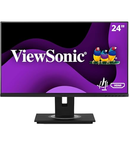 Amazon.com: ViewSonic VG2458 24 Inch 1080p IPS Docking