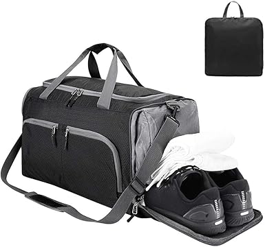 gym bag with towel compartment