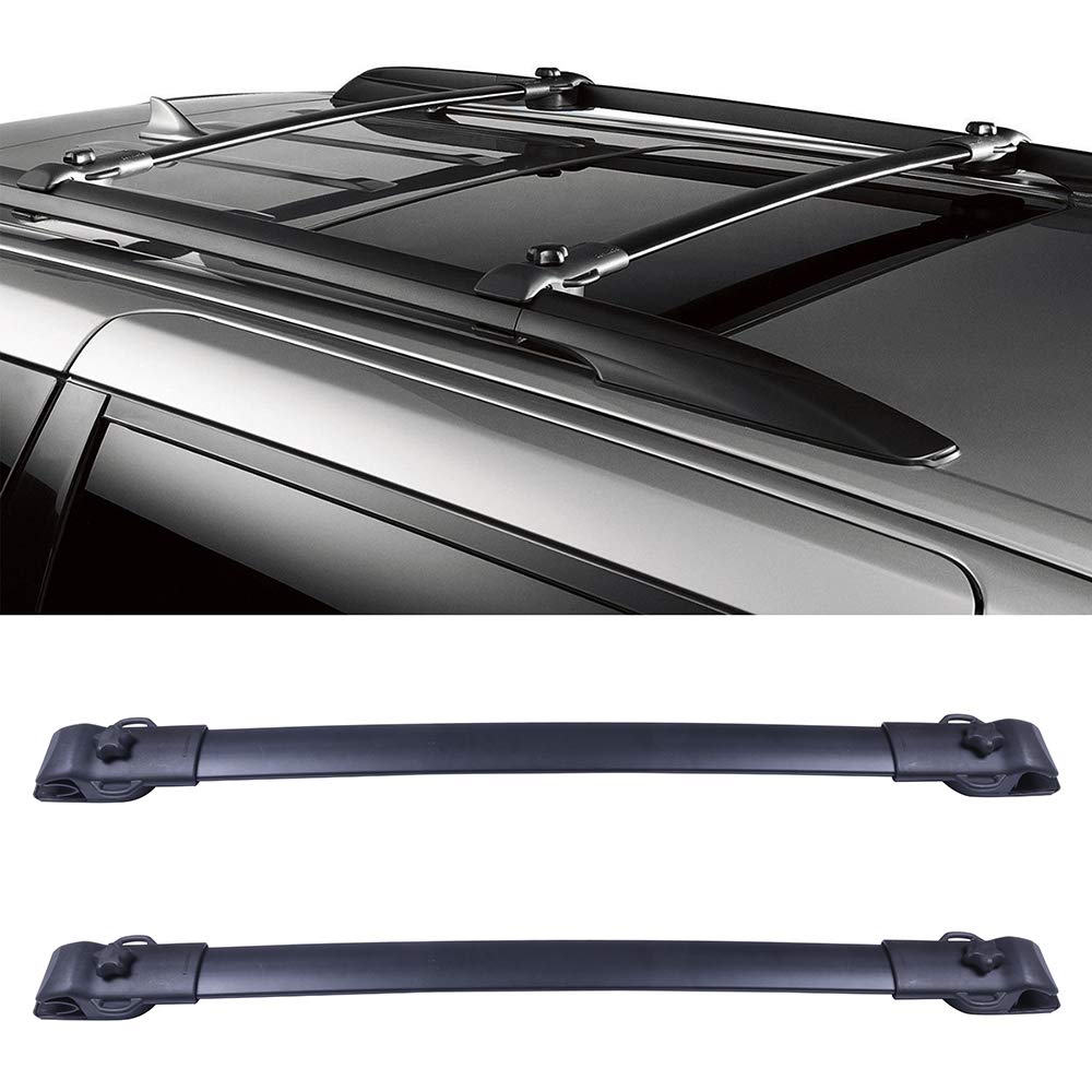 OCPTY Roof Rack Cargobar Carrier For Toyota Sienna 2011-2019 Rooftop Luggage Crossbars - Fits Side Rails Models ONLY