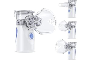 DUKUANGGT Portable Nebulizer, Nebulizer Machine for Adults and Kids, Metered-dose Inhaler Accessory