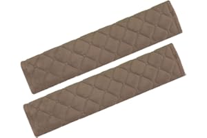 MIRKOO Car Seat Belt Cover Pad, 2-Pack Soft Car Safety Seat Belt Strap Shoulder Pad for Adults and Children, Suitable for Car Seat Belt, Backpack, Shoulder Bag, Laptop Computer Bag