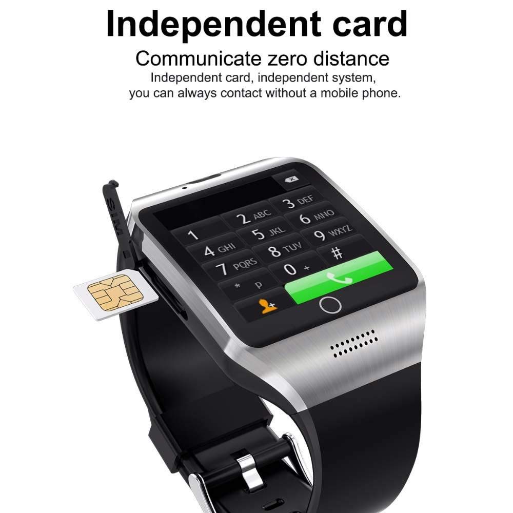 LayOPO Q18S - Reloj Inteligente con cámara HD NFC, Bluetooth ...