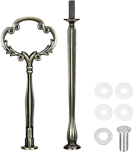 4 Sets 3 Tier Cake Stand Hardware,tiered Tray Hardware 3 Tier Cake - View #7