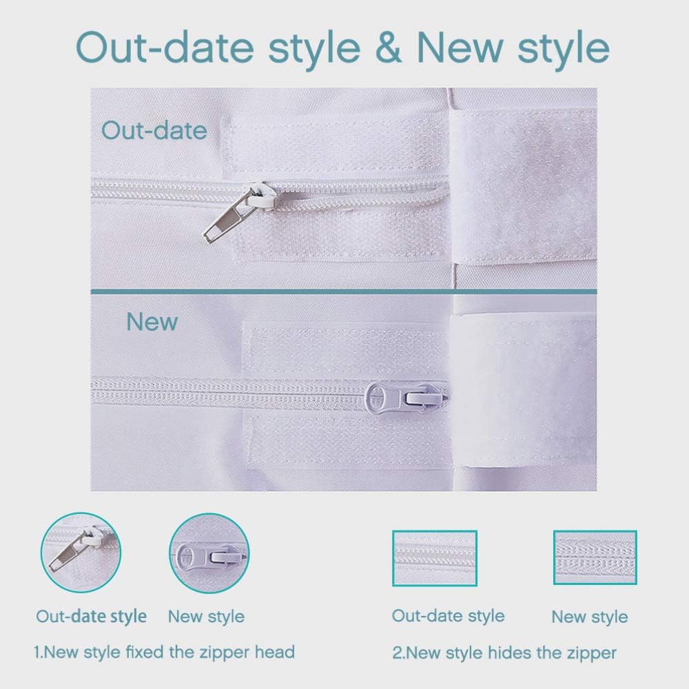 Bedecor Zippered Encasement Six Sides Waterproof, Dust Mite Proof, Bed Bug Proof Breathable Mattress Protector - King Size: Home & Kitchen