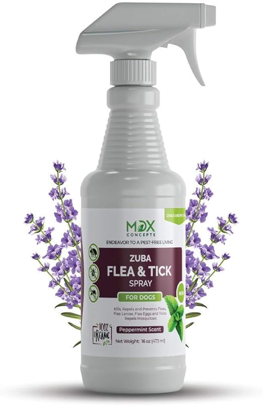 essential oil flea and tick spray