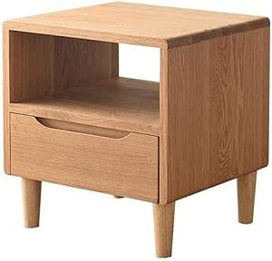 Tambor Moderno Armario de Noche de Madera Maciza mesita de Noche