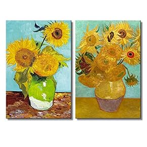 Sunflowers by Vincent Van Gogh Oil Painting Reproduction...