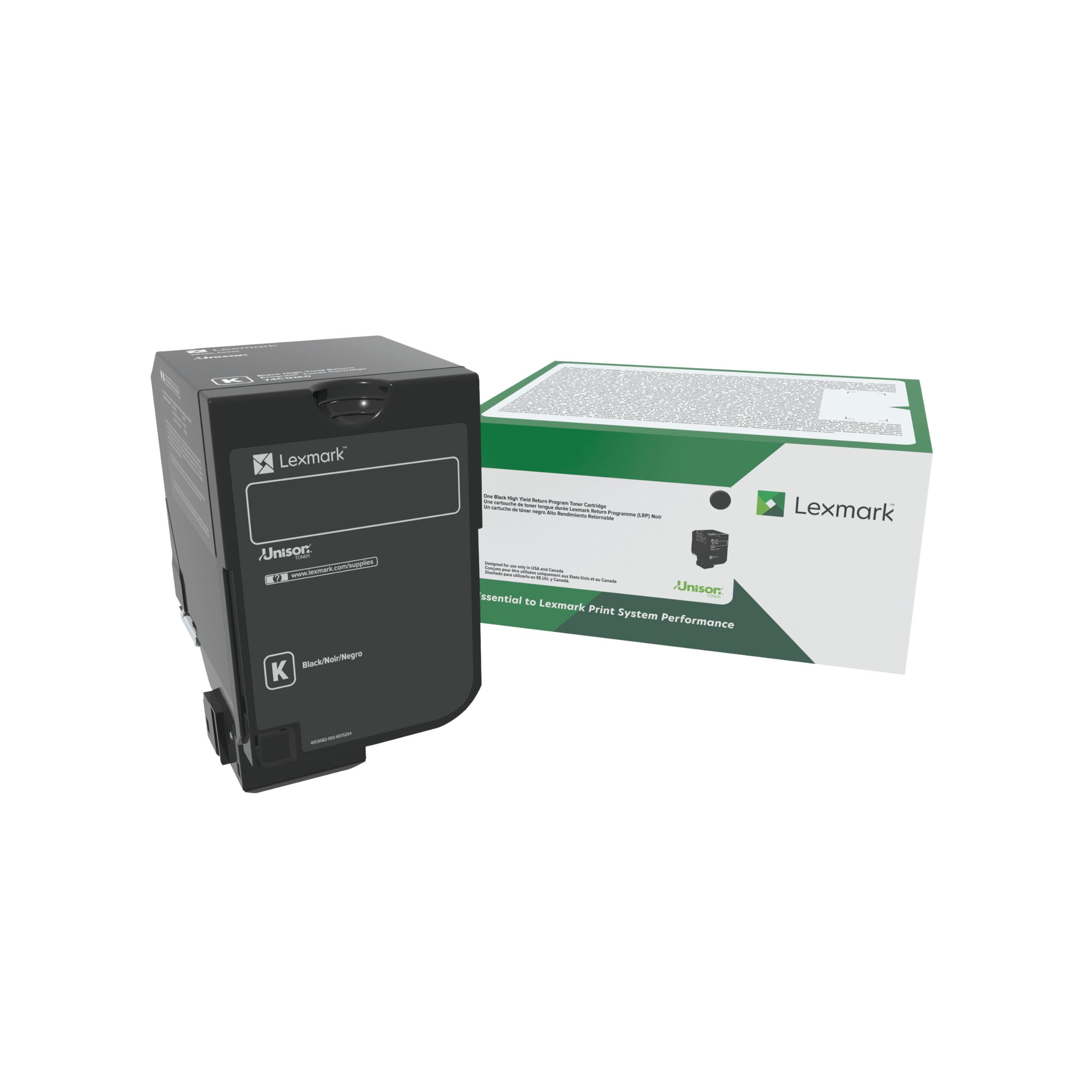 Lexmark 74C20K0 Original Laser Toner - Black