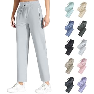 Comfys fit Pants for Women Over 50,StretchActive - Women's Ultra Stretch | Ice Silk Comfort Straight/Jogging Pant