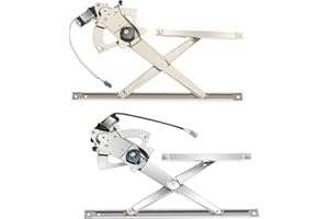 FINDAUTO Power Window Regulator with Motor A Pair of Front fits for 1991-2001 for Ford Explorer 1991-1994 for Mazda Navajo 1997-2001 for Mercury Mountaineer 3L2Z 7823208-AA