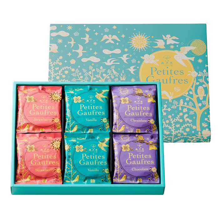 【上野風月堂 プティゴーフル２枚入り×１２袋】お菓子 焼き菓子 ギフト スイーツ 母の日 御中元 夏ギフト 菓子折り 御挨拶 粗品 お菓子 記念品 景品 粗品 上野風月堂 風月堂 退職 御挨拶 クッキー ビスケット 御祝い 内祝い商品画像