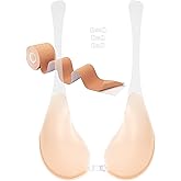 Invisible Lift Bra Sticky Strapless - Backless Strapless Bra Push Up Sticky Adhesive Breast Lift Silicone Bras