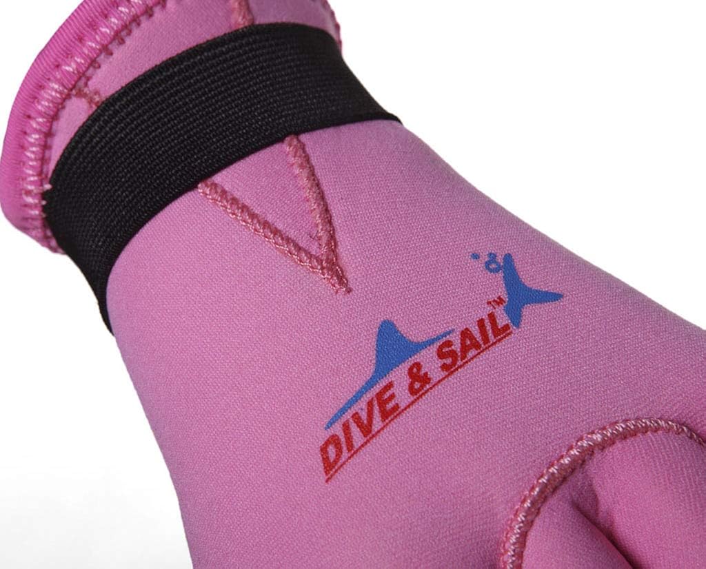 Kids Wetsuits Gloves 3MM Neoprene Anti-Slip Five Finger Scuba Diving Gloves: Sports & Outdoors