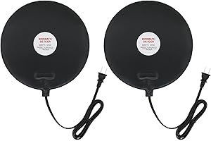 BANDELT 2 Pack Submersible Bird Bath Heater for Outdoors in Winter, 60w Birdbath Deicer Thermostatic Controller Water Heater with 6Ft Cord for Birdbaths, Chicken, Duck, Livestock, Poulty, Animal, Tank