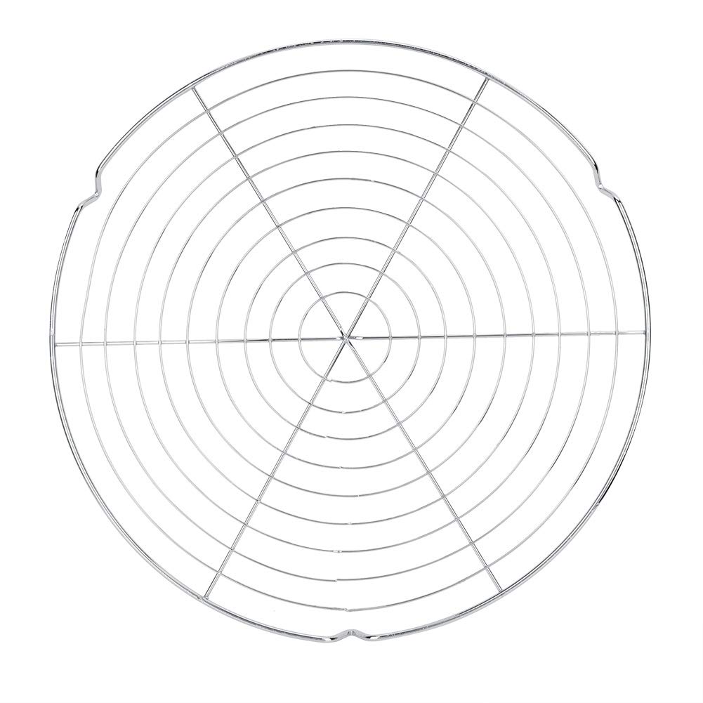 Dioche Round Grill Grates 15 Inch Grill Grate Round With Feet Campfire Grill Grate Over Fire Pit Metal Shape BBQ Wire Mesh Grill Net Barbecue Grilled Grid Rack Outdoor Camping Picnic