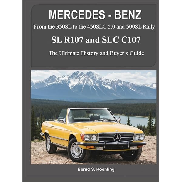 MERCEDES-BENZ, The modern SL cars, The R107 and C107: From the 