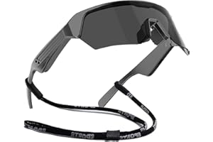 Grofulor Smart Glasses,Polarized Bluetooth Sunglasses for Men & Women, Safety Glasses with Built-in Mic & HD Open Ear Speakers,Wireless Sport Glasses Indoor/Outdoor UV Protection