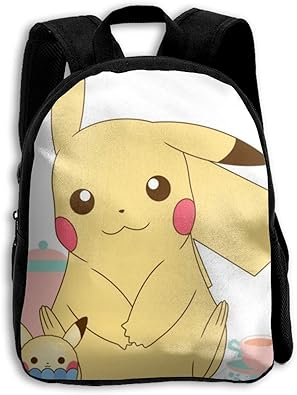 Amazon キッズバッグ ポケモン 16 子供用リュック 学生リュックサック おしゃれ バックパック バッグ スクエアリュック 入学お祝い 小学生 通学 幼稚園 子供 遠足 子どもリュック シューズ バッグ