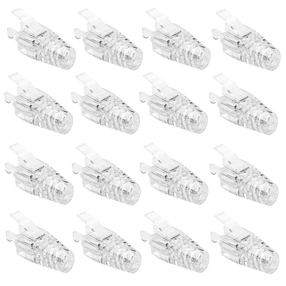 XUSUD 100 Pcs RJ45 Strain Relief Cover - RJ45 Boots for Ethernet Cables