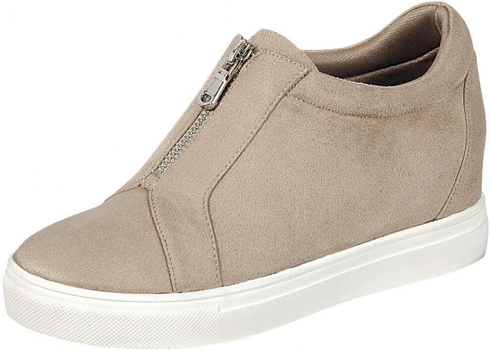 elevated heel sneakers