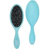 Wet Brush Original Detangler Hair Brush - Aqua - Exclusive Ultra-Soft IntelliFlex Bristles - Glide Through Tangles With Ease