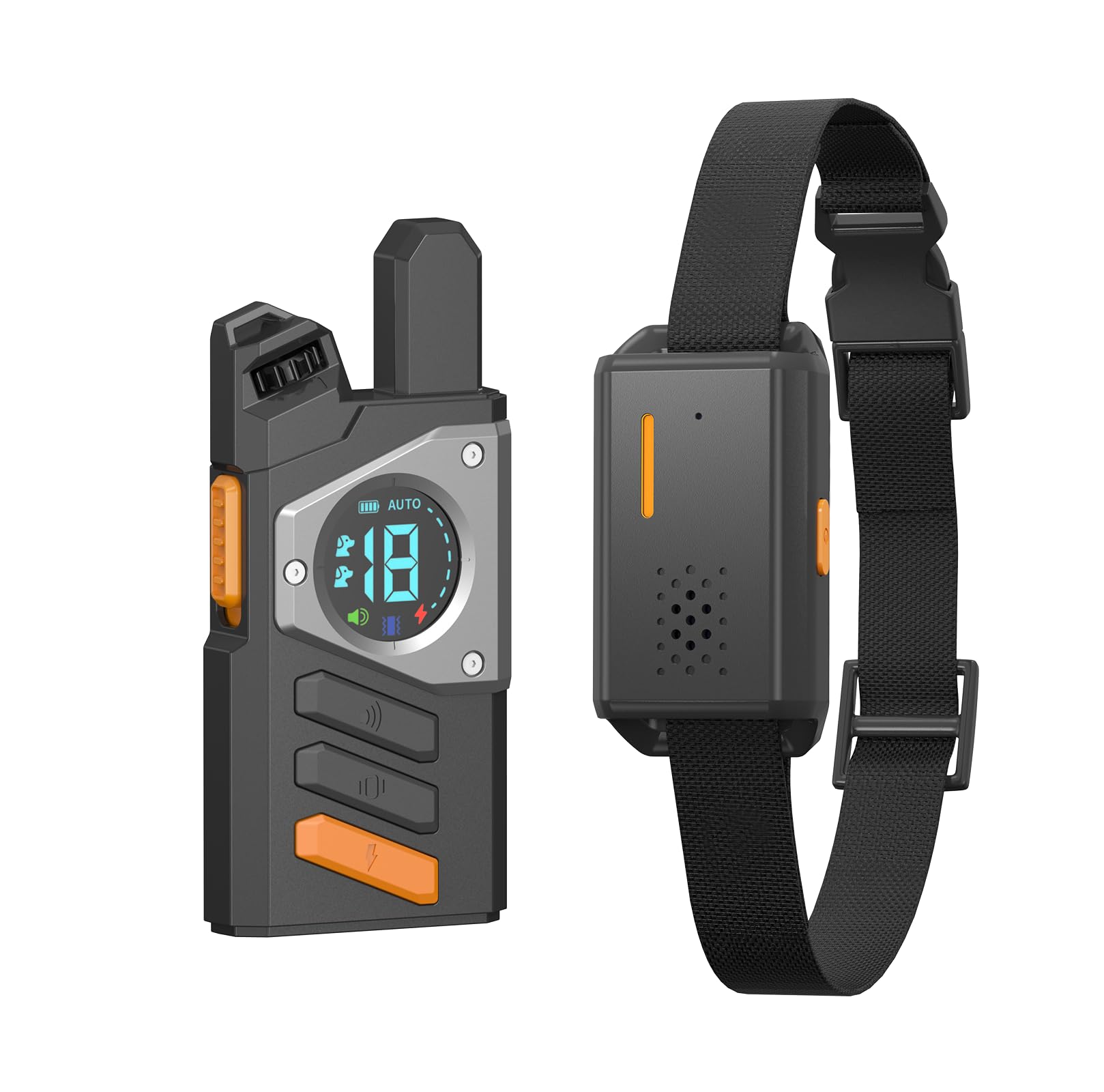 Photo 1 of 2-in-1 Dog Shock Collar with Remote Control and Automatic Bark Mode - Electric Training Smart Anti Barking Collars for Small Medium Large Dogs E-Collar (5-150Lbs) Waterproof