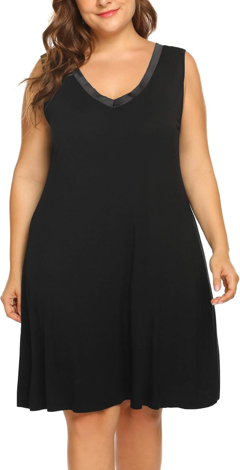 plus size night dresses