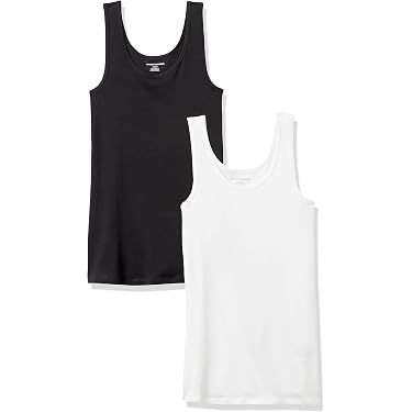 BUENOS NINOS Women's Tank Tops - Sleeveless Slim Fit Crewneck Racerback Ribbed Camisole Tees - View #12