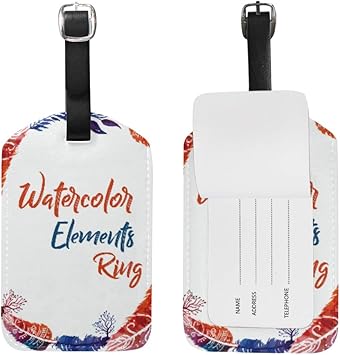 custom rubber luggage tags