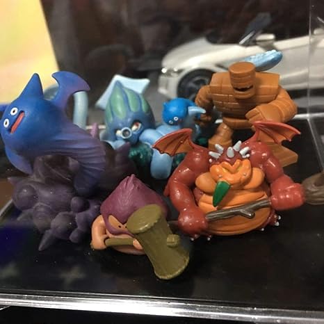 Amazon ドラクエ モンスター フィギュア 5点セット 大王イカ 鬼こんぼう他 フィギュア ドール 通販