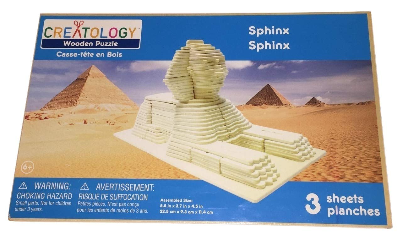 creatology brain teaser wooden puzzle