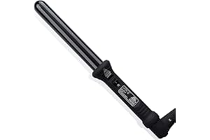 L'ANGE HAIR Ondulé Ceramic Curling Wand | Professional Hot Tools Curling Iron 1 Inch | Salon Hair Styling Wands for Beach Waves | Best Hair Curler Wand for Frizz-Free, Lasting Curls