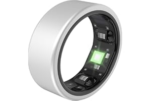 QALO QRNT Smart Ring – Lightweight Water-Resistant Titanium Fitness Tracker, Advanced Tracking for Sleep, Steps, HRV, SpO2 – No Subscription, iOS Android App – Includes 2 Silicone Covers (Silver, 10)3.8 out of 5 stars 662 offers from $135.96