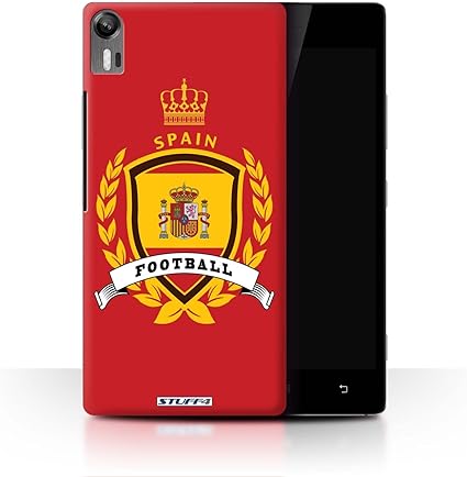 Amazon Kobalt 携帯電話ケース レノボ バイブ ショット Z90 用カバー スペイン スペイン デザイン サッカーのエンブレム コレクション ケース カバー 通販