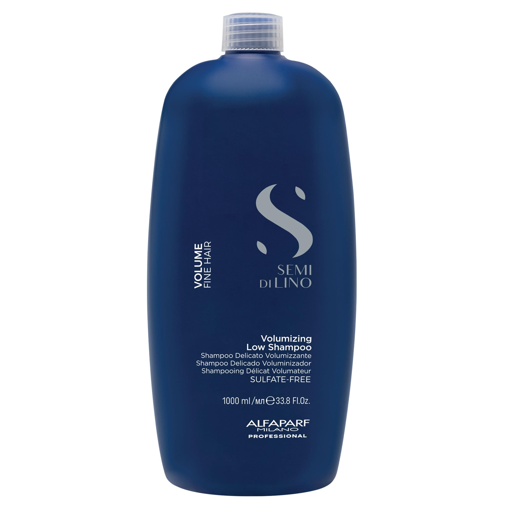 Alfaparf Milano Semi di Lino Volume Volumizing Low Shampoo, 1 L
