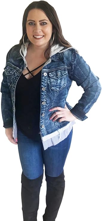 live a little clothing jean jacket