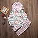 Baby Girls Long Sleeve Flowers Print Hoodie Top and Pants Outfit … (80 (6-12M), Pink)