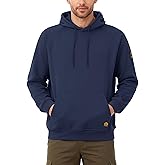 WORKWEYA FR Hoodies 10.5oz Cotton Fleece Flame Resistant Hooded Sweatshirt for Men