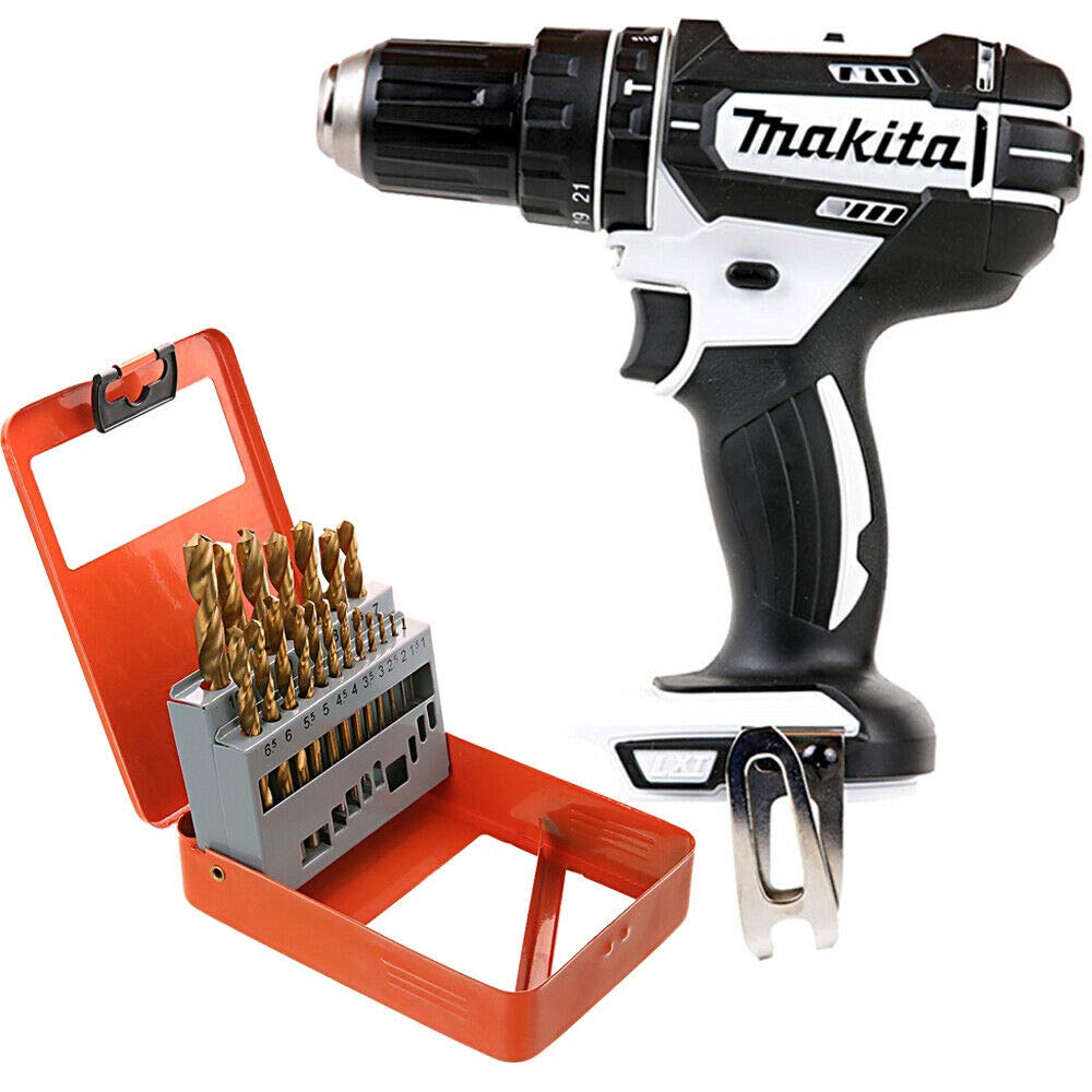 Drill Dhp 482 Makita Dhp482 18v Lxt White Combi Drill With 19