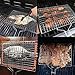 Witswell Barbecue Folding Grill Basket for Charcoal and Gas Grill With Removable Wooden Handle