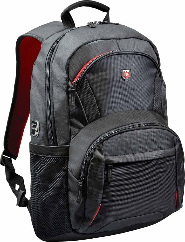 Port Designs Houston Padded Protective Backpack for 15.6-Inch Laptops, Black โ image 1