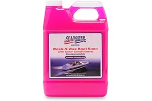 Seapower Marine Wash-N-Wax Boat Soap - Biodegradeable - 32 oz.