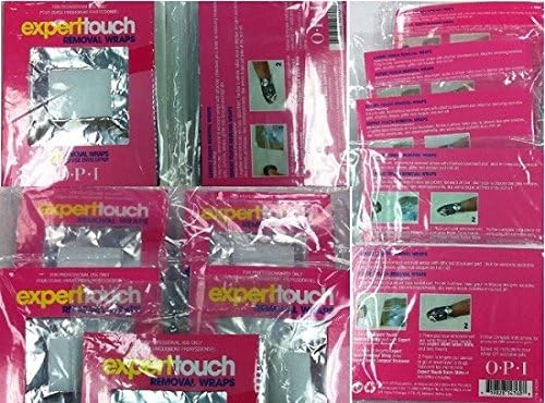 Expert Touch Wraps Removal Gelcolor or any Gel Polish Pk-10 ( 5pcs per pack )