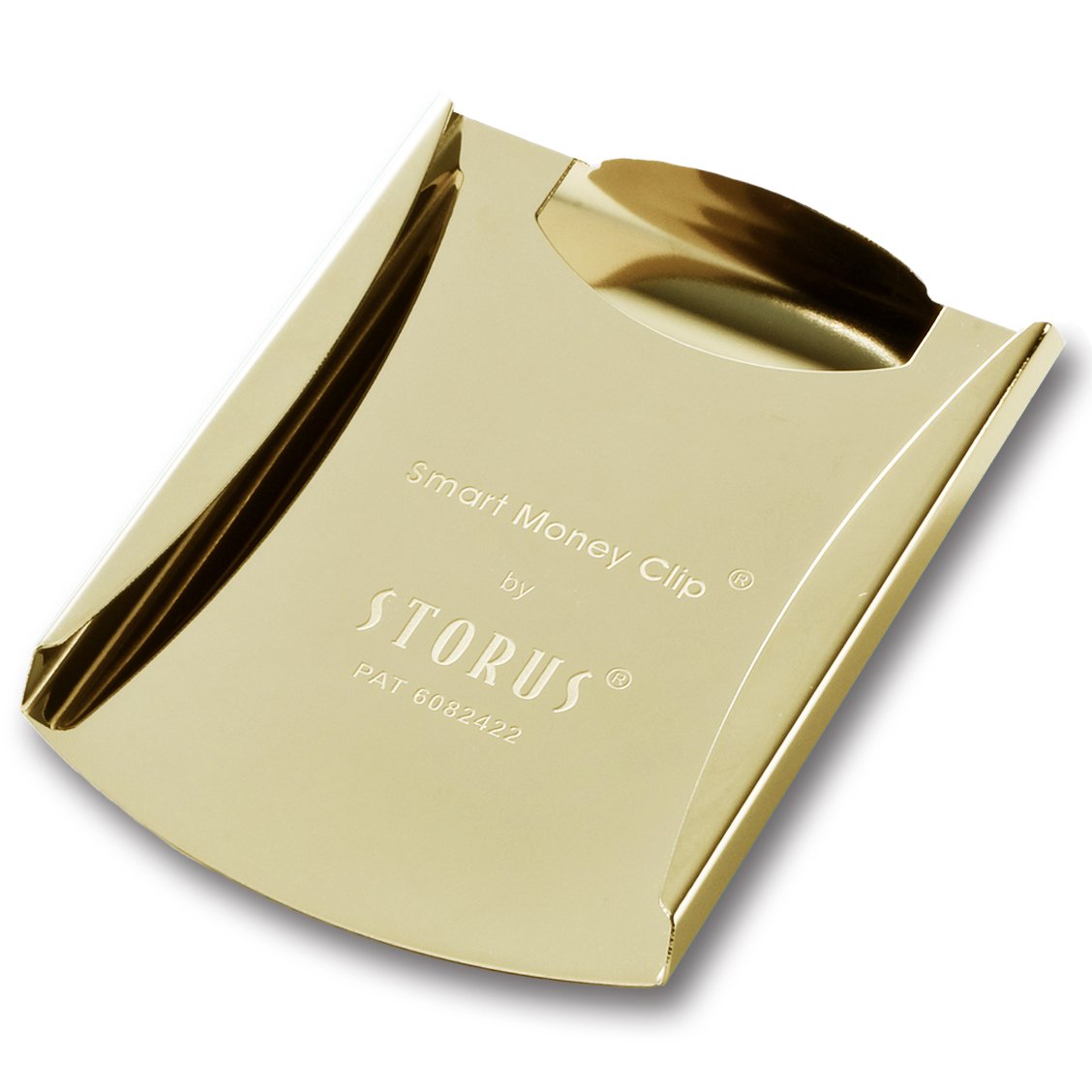 [ストラス] スマートマネークリップ 財布 メンズ カードケース おしゃれ 軽量 薄型 ブランド ゴールド の商品画像