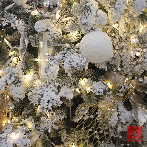 6 SnoFlock+Artificial+Decorative+Self+Adhesive+Christmas
