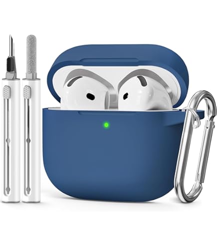 Amazon.com: Ljusmicker for AirPods 4 Case Cover 2024 with Cleaner