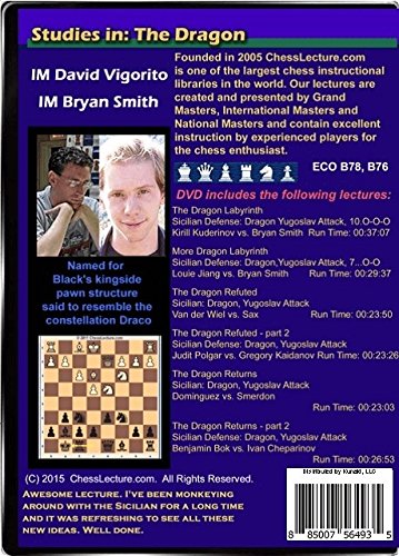 Studies in: The Dragon - Chess Lecture - Volume 132 Chess DVD