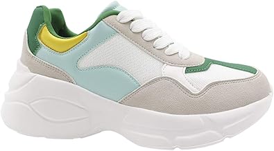 metallic athletic shoes