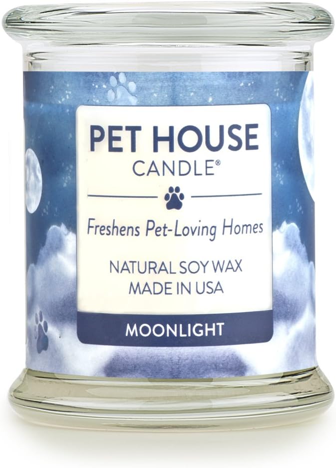 Pet House Candle in 15 Fragrances All Natural Soy Wax Candle and Pet